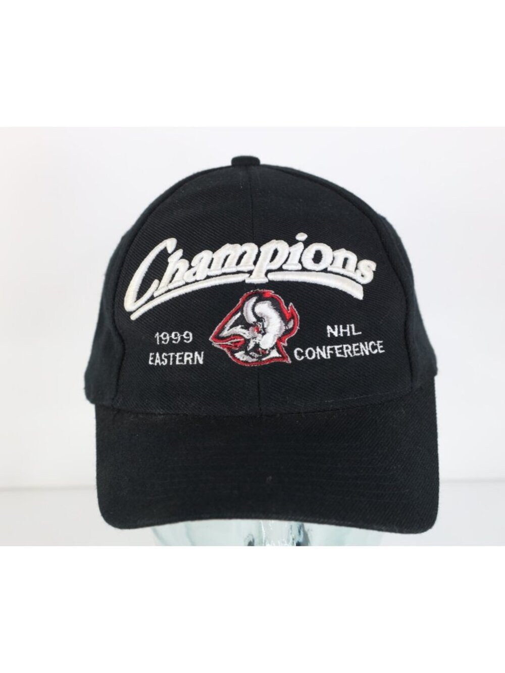 Vintage 90s 1999 Eastern Conference Champs Buffalo Sabres Hockey Snapback Hat